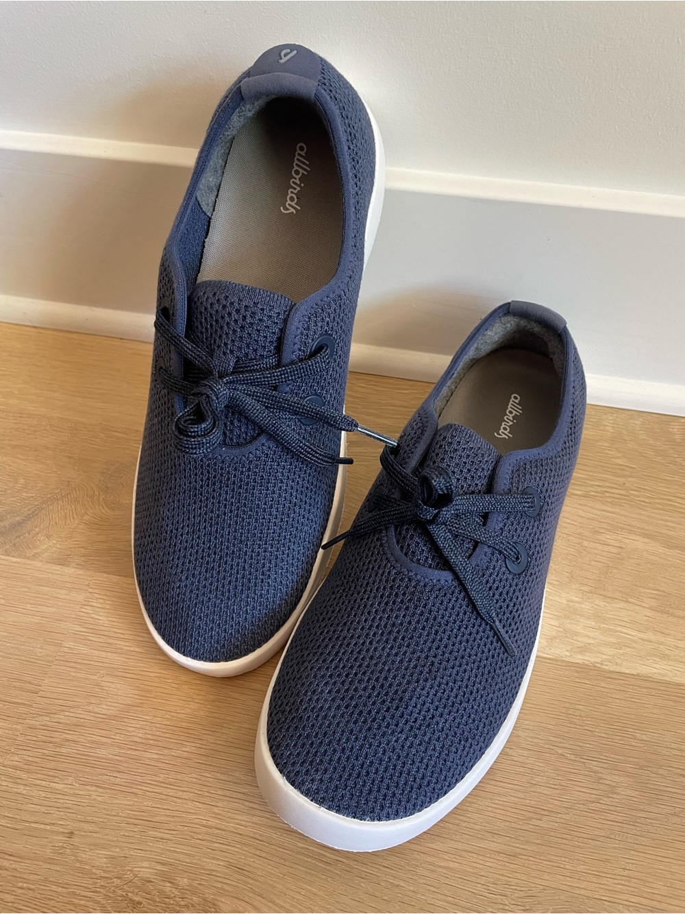 Allbirds Men’s Navy Tree Dashers Knit Sneakers 11 NWOT
